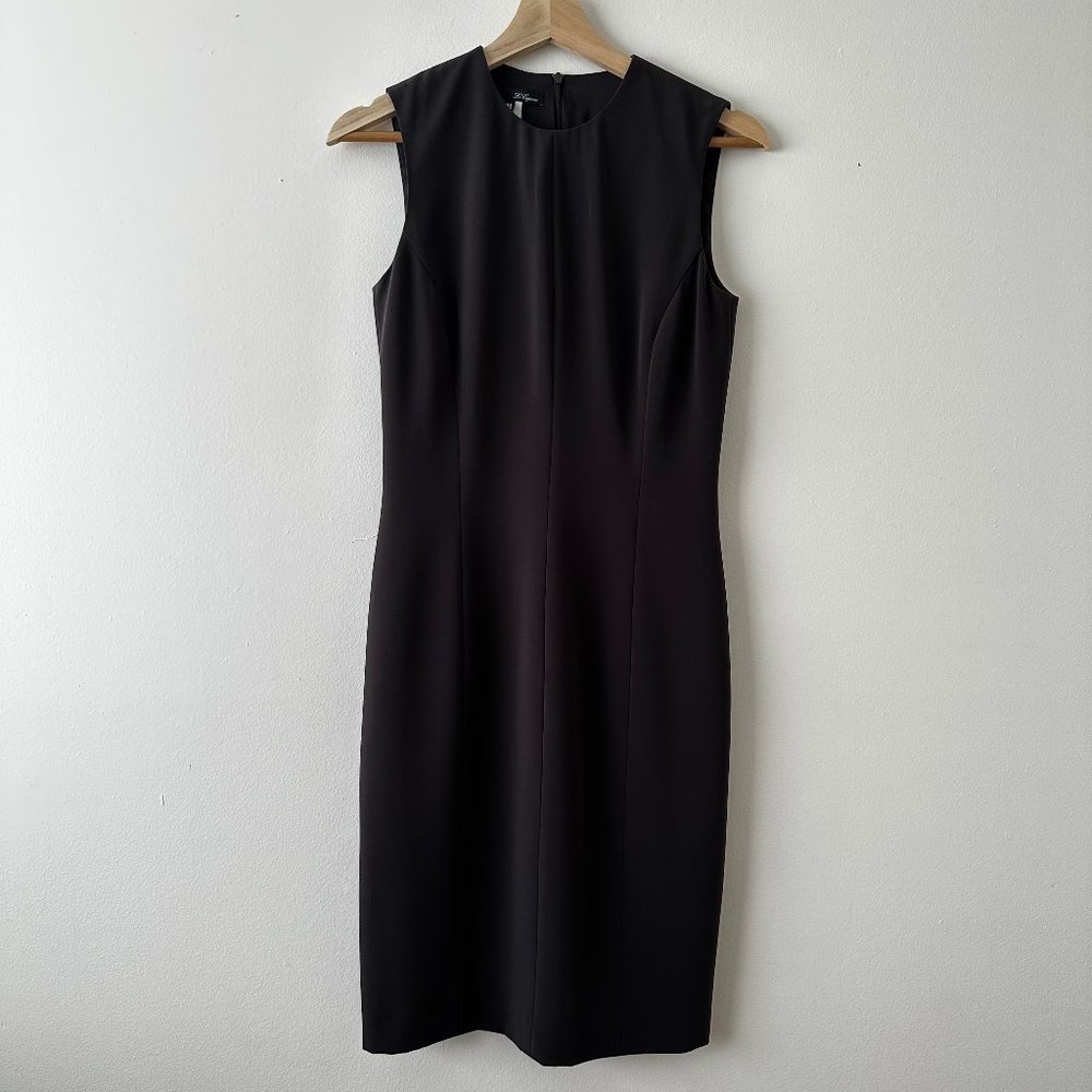 Les Copains Brown Sleeveless Sheath Dress